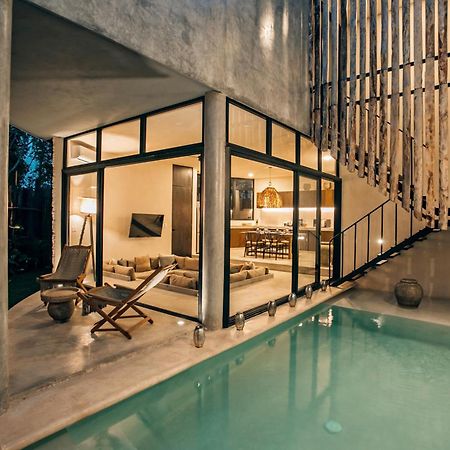 Jungle Boho Villa - Private Pool - Concierge 6B 图卢姆 外观 照片