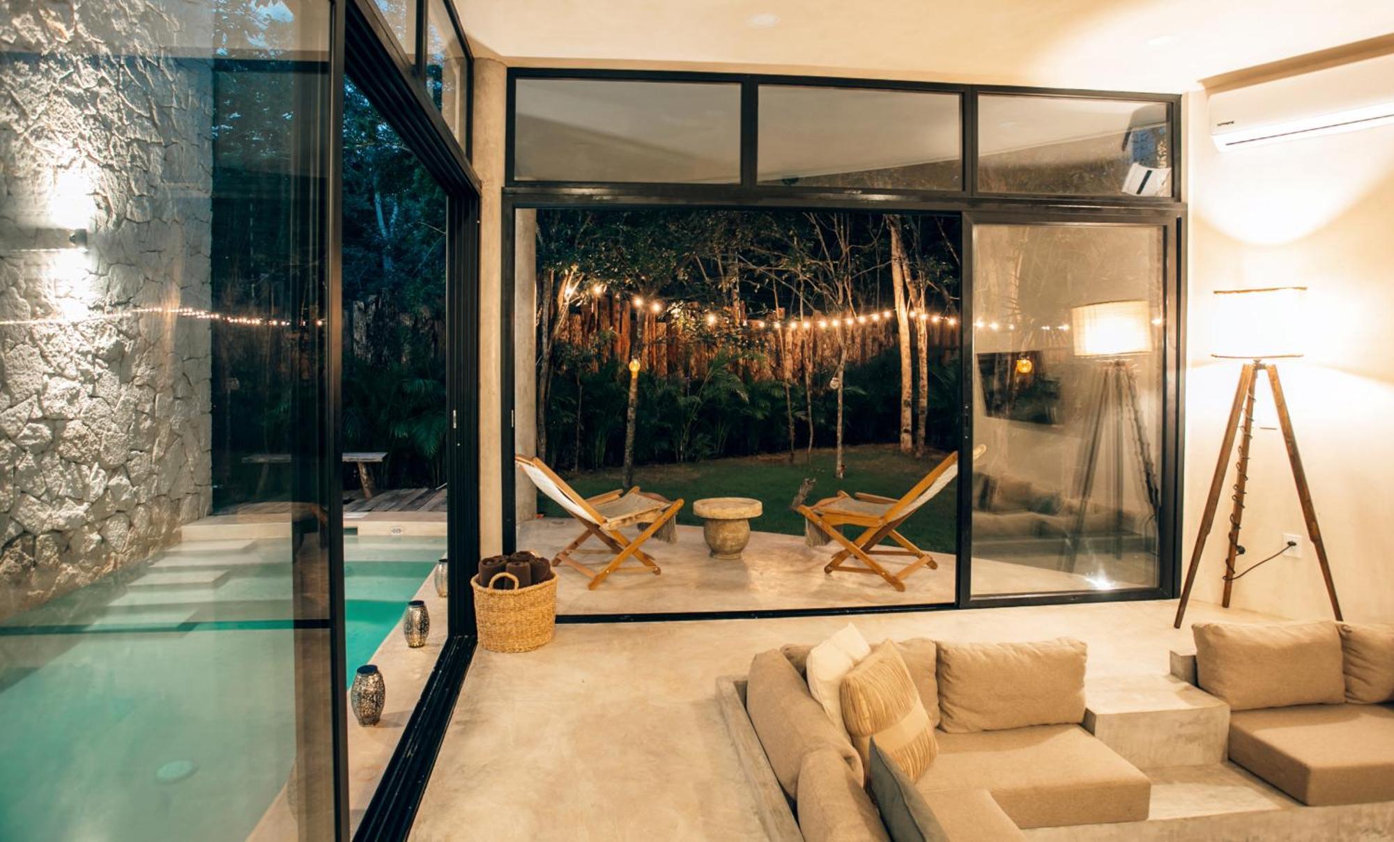 Jungle Boho Villa - Private Pool - Concierge 6B 图卢姆 外观 照片
