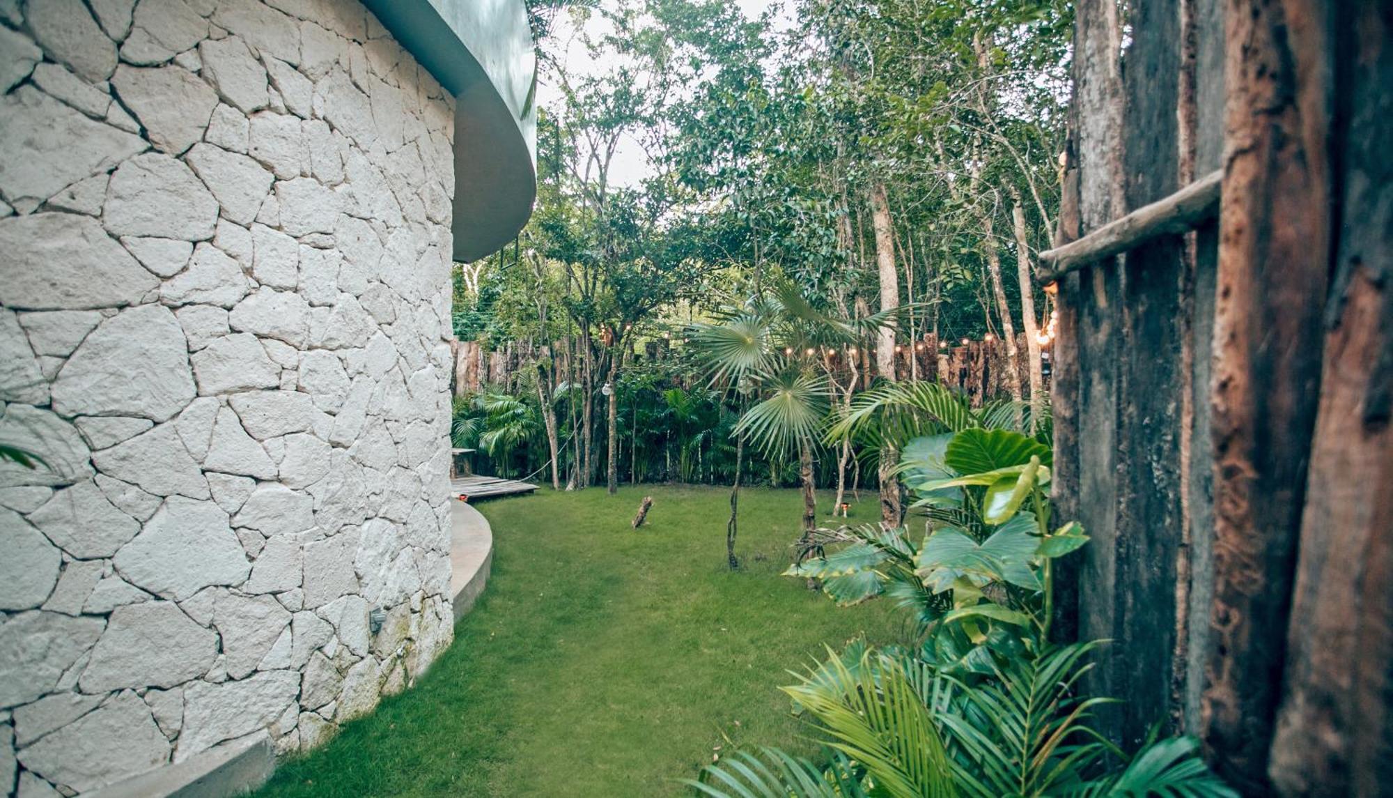 Jungle Boho Villa - Private Pool - Concierge 6B 图卢姆 外观 照片