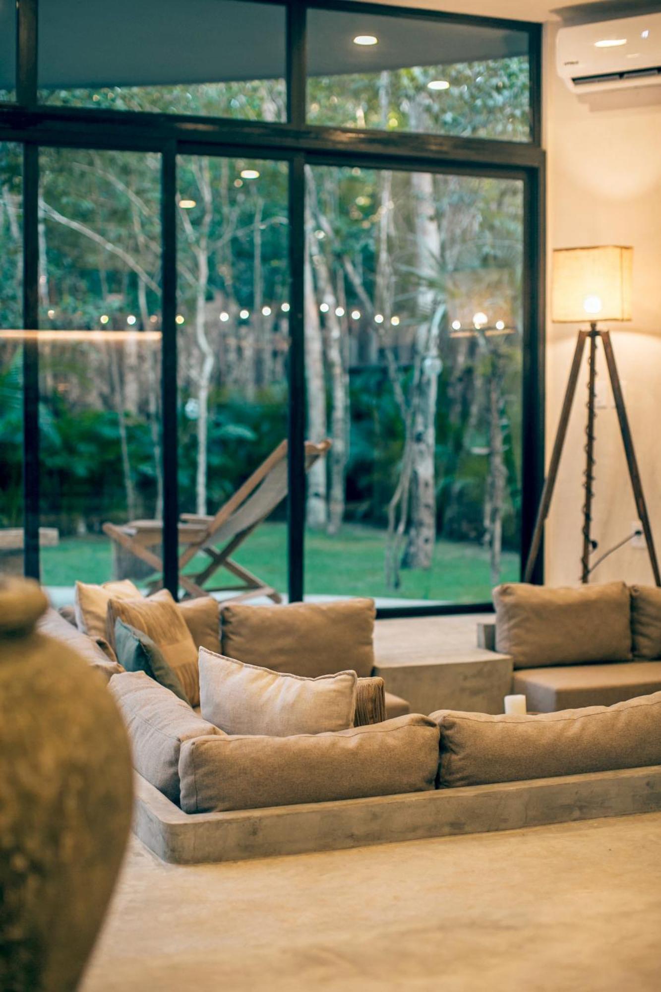 Jungle Boho Villa - Private Pool - Concierge 6B 图卢姆 外观 照片