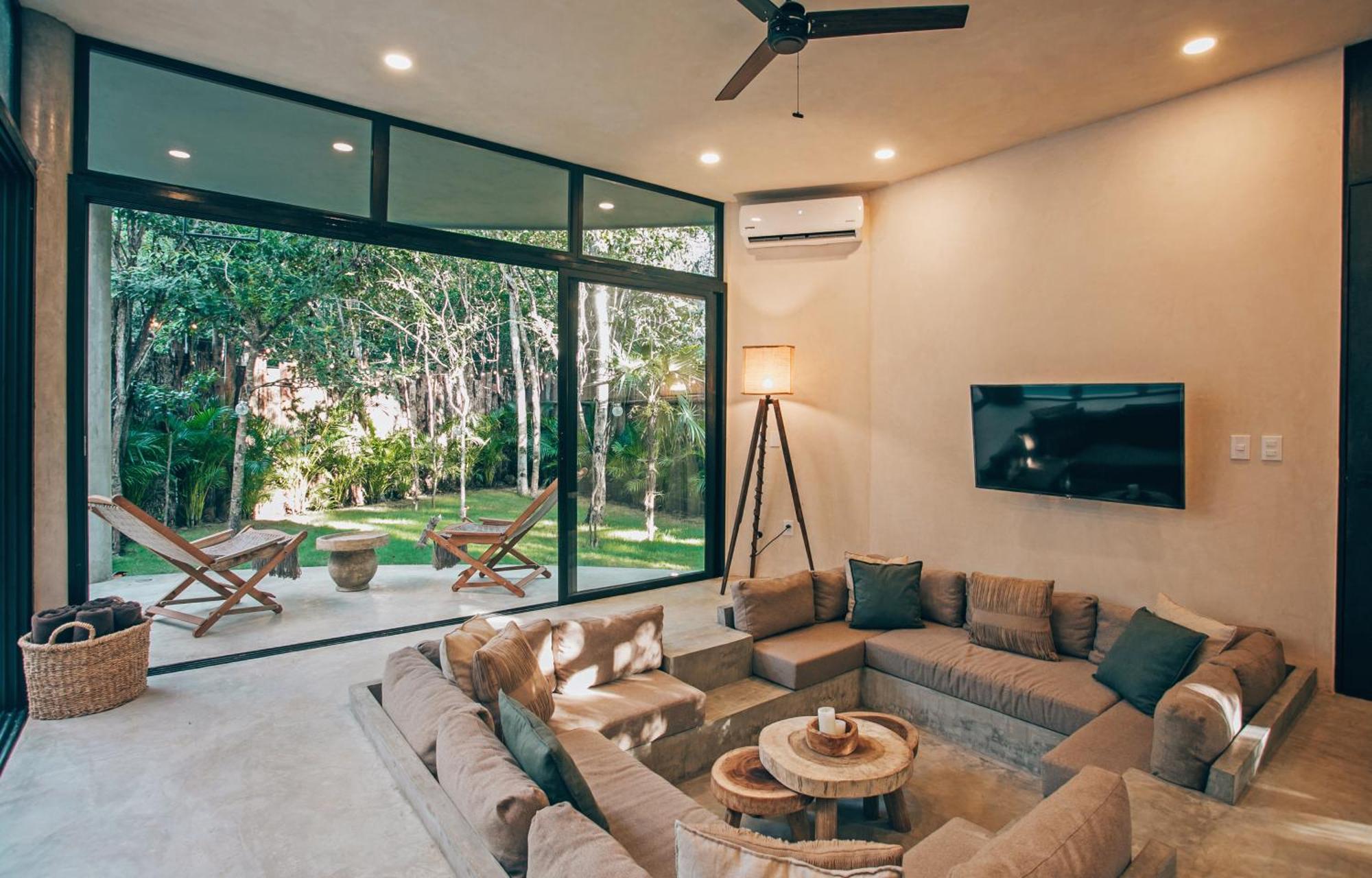Jungle Boho Villa - Private Pool - Concierge 6B 图卢姆 外观 照片